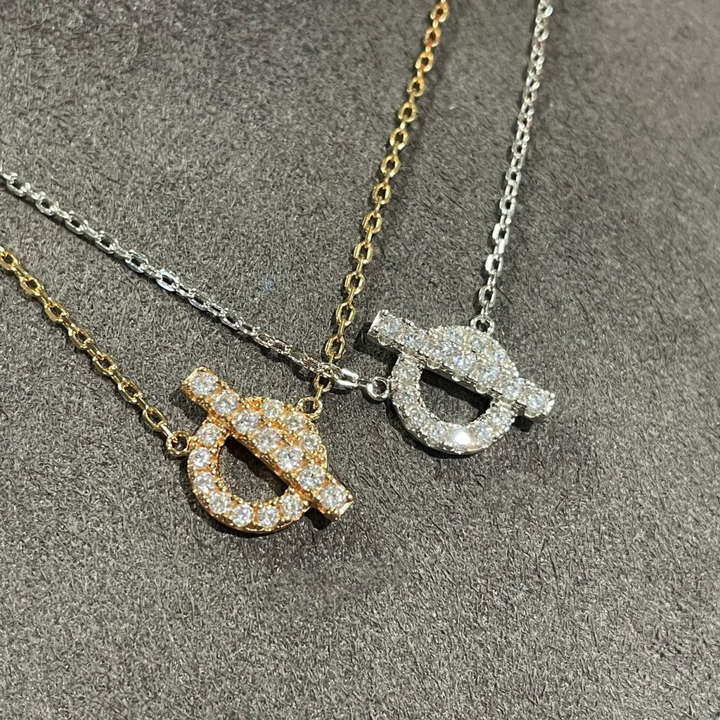HERMES ECHAPPEE NECKLACE DIAMOND