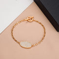 HERMES CHAINE VERSO DIAMOND BRACELET