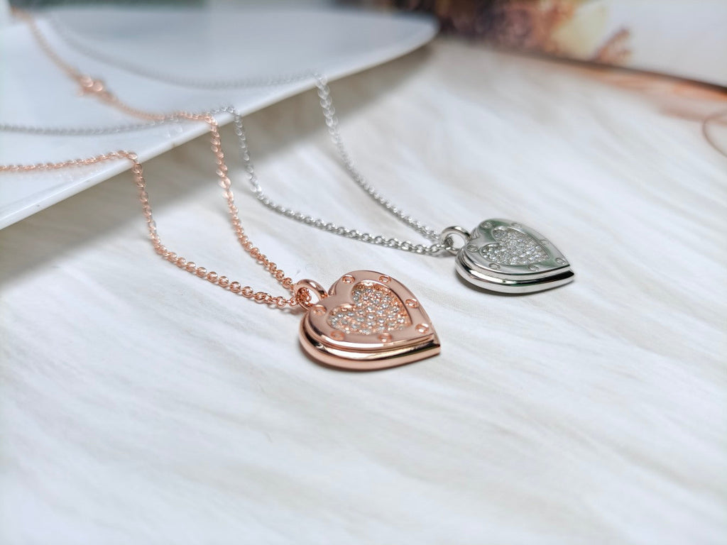 TIFFANY HEART DIAMONDS PEDANT NECKLACE