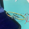 TIFFANY T BRACELET 1.8MM TURQUOISE