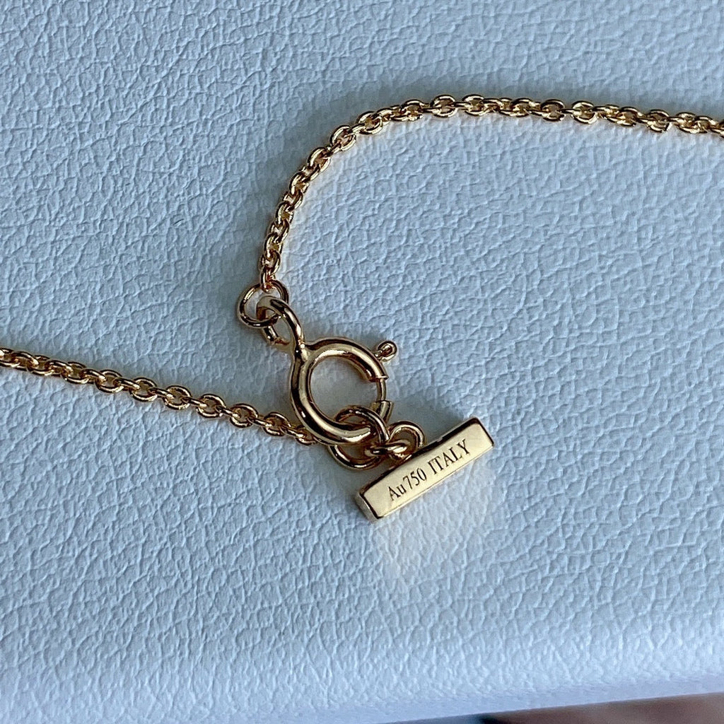 TIFFANY T DIAMOND CIRCLE PEDANT NECKLACE