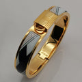 HERMES H LOCK MULTICOLOR BRACELET 12MM