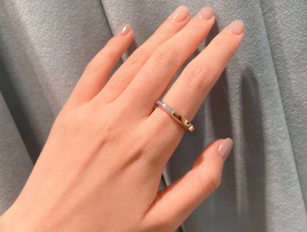 TIFFANY LOCK DIAMOND RING