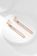 TIFFANY HARDWEAR LONG DROP EARRINGS