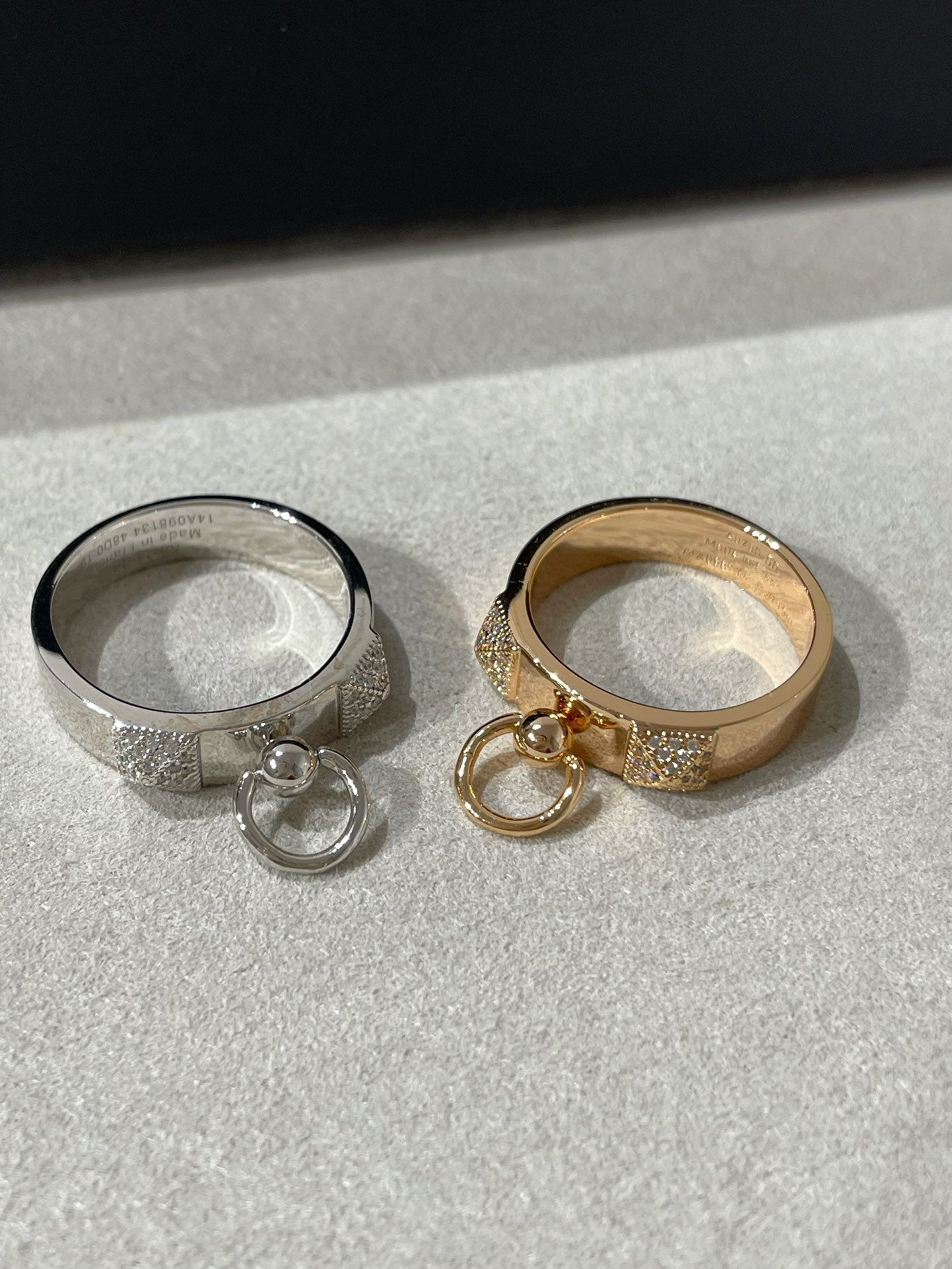HERMES CDC DIAMOND SMALL RING