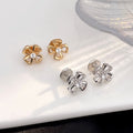 BVLGARI FIOREVER MINI DIAMOND STUD EARRINGS