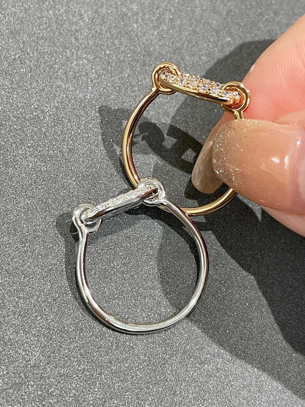 HERMES RONDE SMALL DIAMOND RING