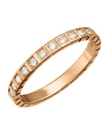 CHOPARD ICE CUBA RING PINK GOLD FULL DIAMOND