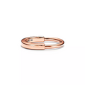 TIFFANY LOCK RING PINK GOLD