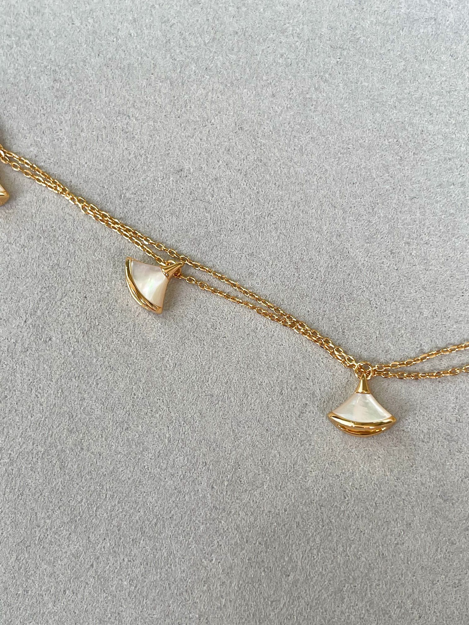 BVLGARI BVL 4 MOTIF GOLD DIVA DREAM BRACELET