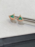 BVLGARI DIVAS DREAM EARRINGS PINK GOLD DIAMOND
