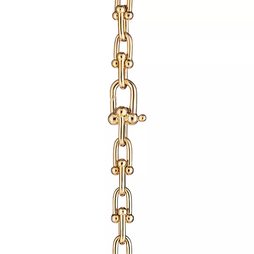 TIFFANY HARDWEAR SMALL WRAP GOLD BRACELET