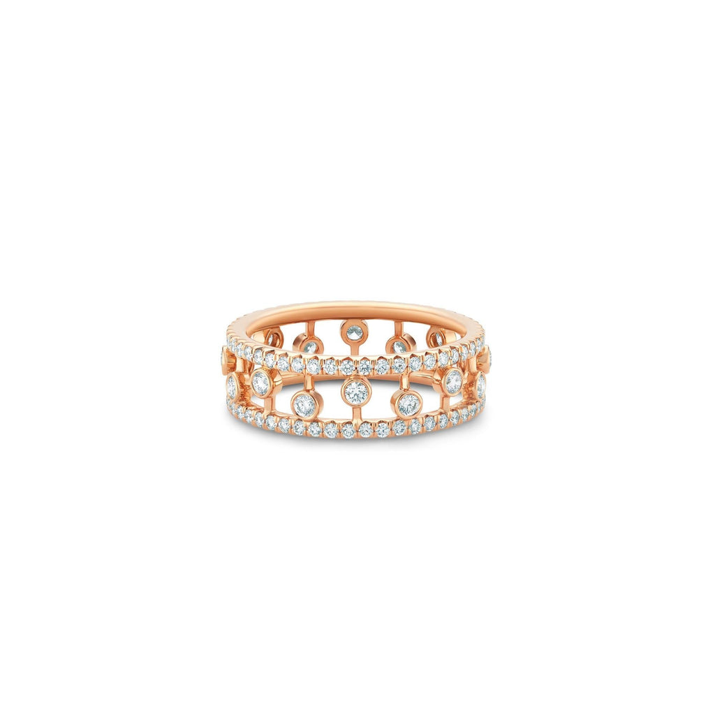 CHAUMET DEWDROP DIAMOND PAVED RING