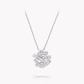 GRAFF THREADS SILVER DIAMOND NECKLACE