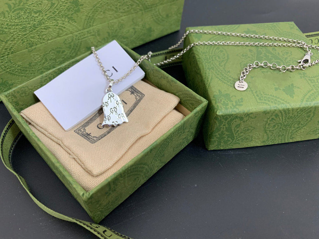 GUCCI GG GHOST RED NECKLACE