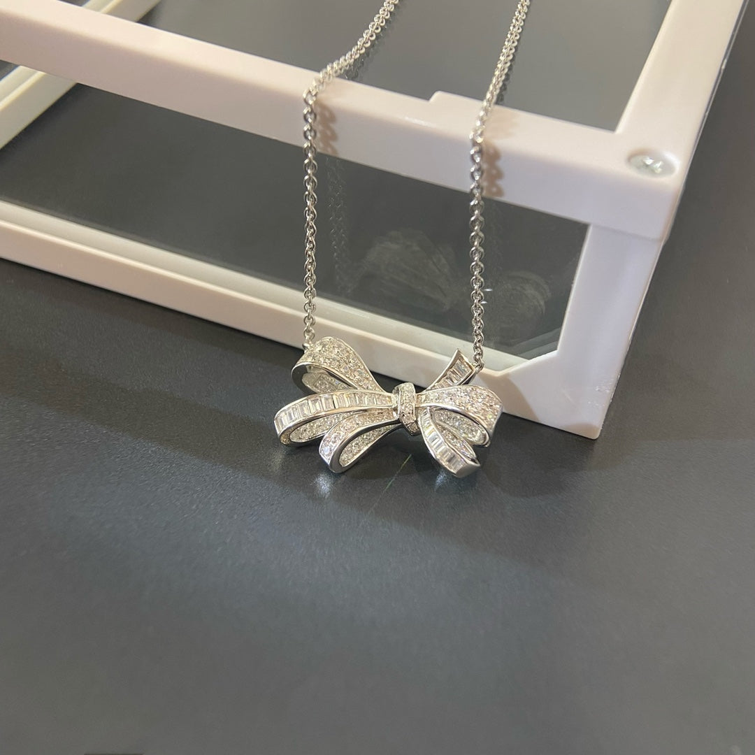 GRAFF TILDA BOX CLASSIC SILVER DIAMOND NECKLACE