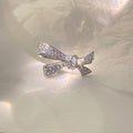 GRAFF TILDAS BOW SILVER DIAMOND RING
