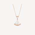 BVLGARI DREAM NECKLACE MOP PINK GOLD DIAMOND