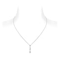 CHAUMET JOSEPHINE SILVER DIAMOND NECKLACE