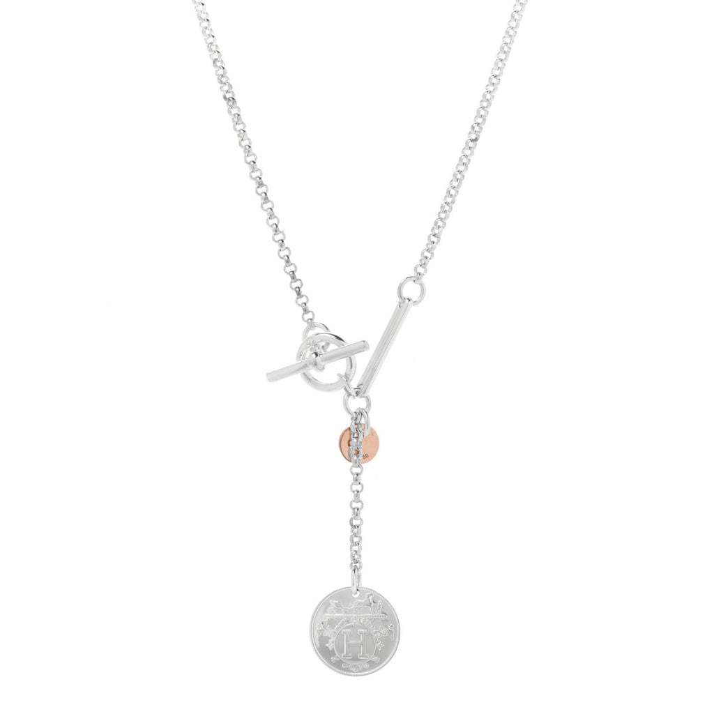 HERMES EX-LIBRIS PEDANT SILVER