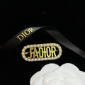 DIOR CD Brooch 12