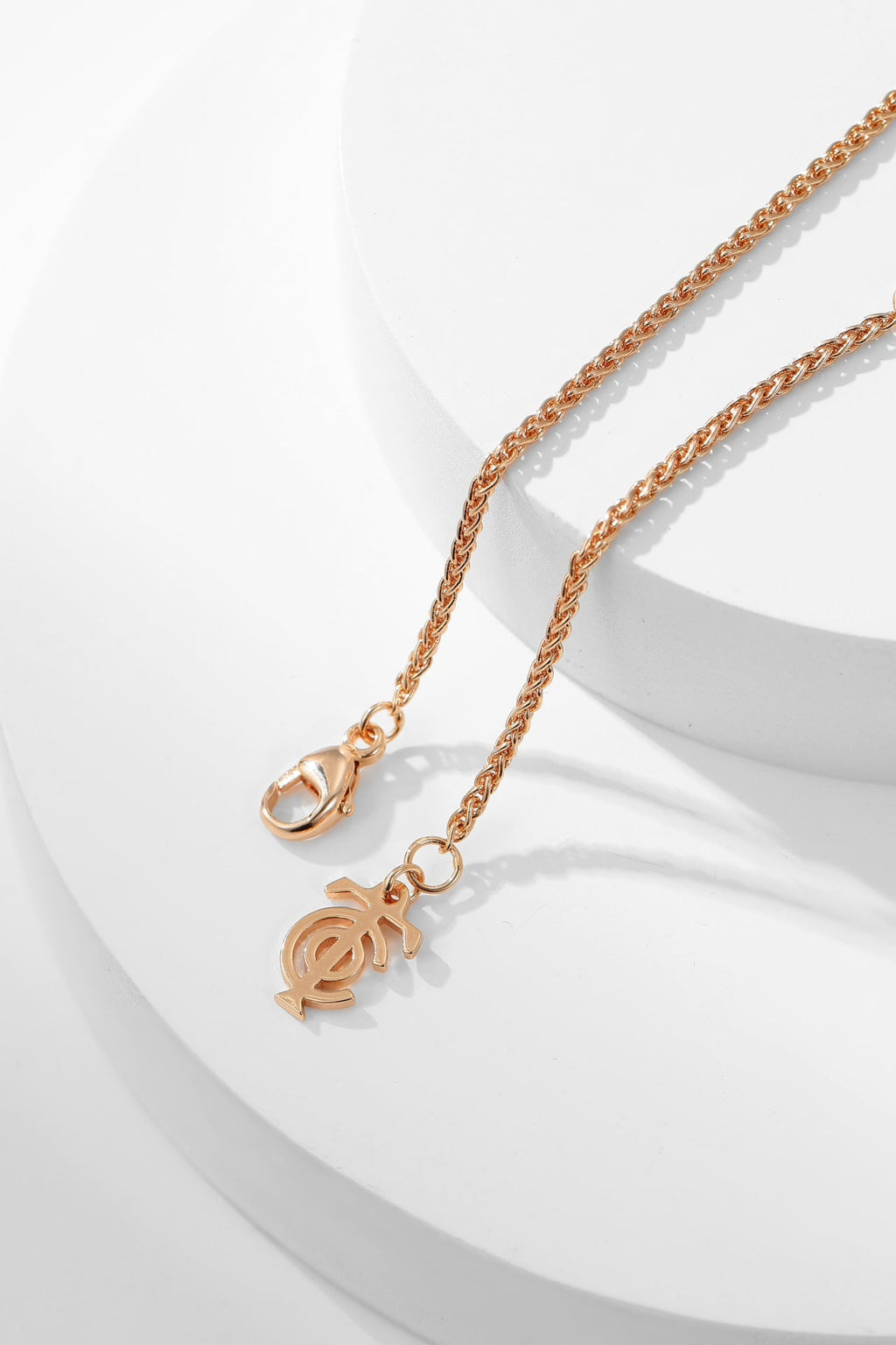 TIFFANY tiffan key woven diamond necklace