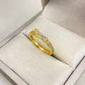 HERMES HM Buckle Full Diamond Ring