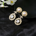 Chanel Gorgeous Gold Diamond Pearl Earring