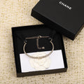 Chanel Small Wheat Gold Necklace